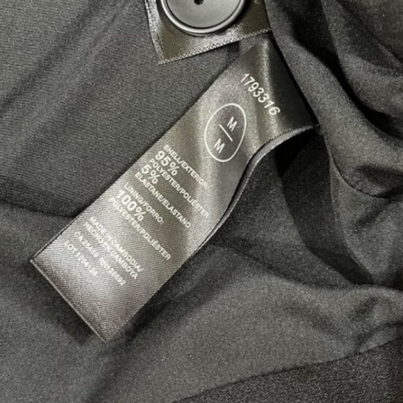 NWT Steve Madden Ladies' Blazer, Black M - Picture 4 of 6